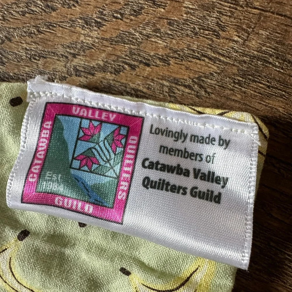 Multicolor Patchwork Twin Quilt with School Theme Handmade